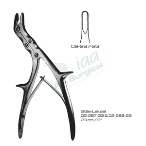 Rongeur de Hueso Beyer de Alta Calidad, Curvo, Doble Resorte, Acero Inoxidable, Manual, CE ISO13485, Instrumento Quirúrgico - Product Image 3
