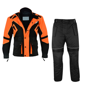 Traje de Carreras de 2 Piezas para Motocicleta Personalizado, Tela Cordura, Resistente al Viento, Impermeable, Diseño Blindado, Talla Grande, Secado Rápido - Product Image 1