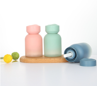 Bouteille de diffuseur de parfum vide en verre dégradé de 120 ml pour voiture, design sans flamme