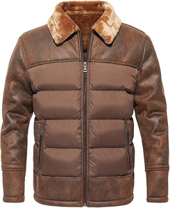 Veste matelassée à col montant pour homme, design à bulles personnalisé, élégante et confortable, en tissu canvas, best-seller pour l'hiver, vente en gros - Product Image 1
