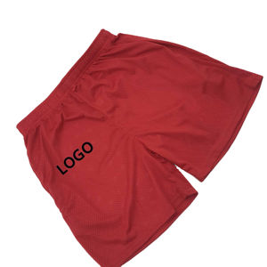 Short en polyester pour hommes Short de sport à poches multiples de haute qualité Short à taille élastique confortable pour hommes - Product Image 2