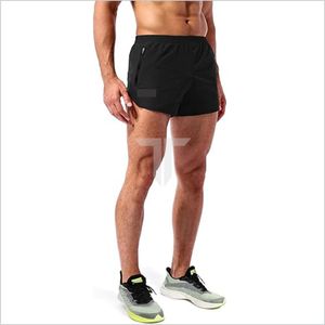 กางเกงออกกำลังกายขาสั้นผู้ชายสไตล์สตรีทเอวยางยืดสีพื้นย้อมสีเรียบแห้งเร็วเป็นมิตรกับสิ่งแวดล้อม - Product Image 5