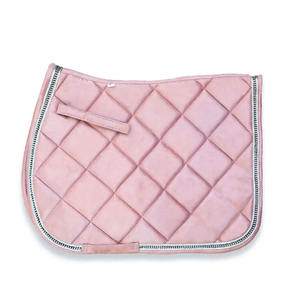 Tapis de selle de cheval de luxe Tissu confortable Tapis de selle de qualité supérieure avec des designs personnalisés et logo Tapis de selle de cheval équestre - Product Image 1