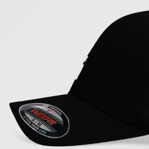 Casquette de sport GA à profil moyen en noir - Product Image 4