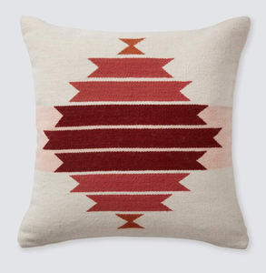 Funda de cojín de lana cuadrada India hecha a mano, patrón de rayas, Material de algodón de seda, sala de estar, decoración del hogar, fabricante directo - Product Image 3