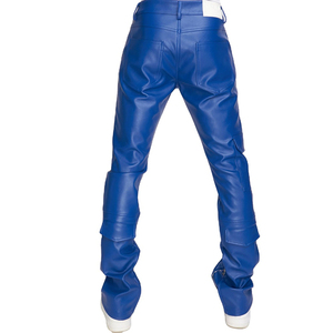 Pantalones de Cuero para Hombre, Ligeros, Más Vendidos, Corte Recto, Cintura Media, Calidad Premium, Impermeables, Transpirables, de Secado Rápido, para Uso Casual - Product Image 4