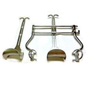 Retractor abdominal de gran oferta con logotipo personalizado Retractor abdominal de acero inoxidable de alta calidad - Product Image 1