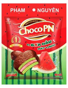 Soft <b>Fresh</b> Watermelon Pie Chocolate-Coated Sugar Biscuits Marshmallow Filling Bulk Bag Cool Sweet Taste High Quality - Product Image 6
