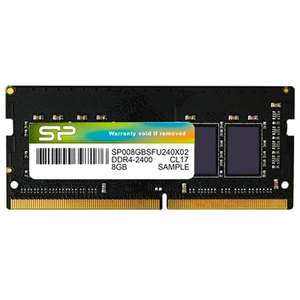 Memoria RAM para Portátil Silicon Power SP DDR4-2400CL17 de 8GB, 2400 MHz, CL17, Función ECC, en Stock - Product Image 1