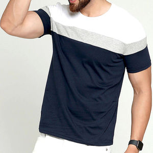 Haute qualité personnalisé décontracté plaine t-shirt col rond 100% coton matériel fait blanc hommes à manches longues t-shirts - Product Image 1