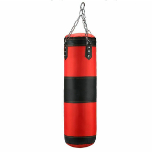 Top meilleure qualité MMA boxe sac de boxe entraînement Fitness suspendu coup de pied gymnastique exercice sac de sable meilleur sac de boxe en cuir Pu - Product Image 3