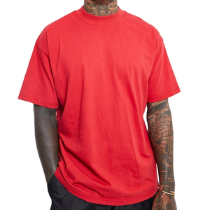 High Quality 100% Cotton Luxury Quality Drop Shoulder Custom logo Desgin Streetwear Plain <b>Tshirt</b> for Men - Product Image 1