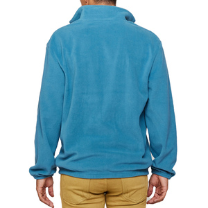 100% Polyester Exclusive Full Zip up <b>Stand</b> Collar Men's Polar Fleece Jackets From Bangladeshi Manufacturer With Customized Logo - Product Image 2