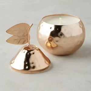 Frascos de Metal para Velas con Forma de Pera - Hechos a Mano y Ecológicos, Diseño Duradero, Distribución Uniforme del Calor, Quemado Más Limpio, Mínimo Desperdicio de Cera - Product Image 6