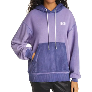 Sudadera de peso pesado, Jersey holgado, Sudadera con capucha, bolsillo de canguro, sudaderas cómodas y transpirables con hombros caídos para mujer - Product Image 5