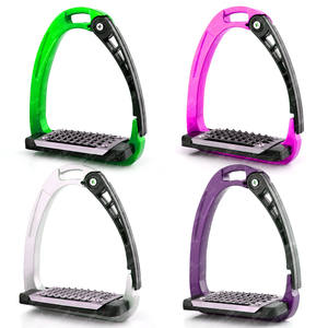 Venta al por mayor Estribos DE SEGURIDAD Liberación rápida Protéjase durante una caída Estribos anti-trampa Equitación y deportes antideslizantes - Product Image 5