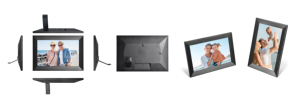 Cadre photo numérique à écran IPS de 10 pouces avec horloge WiFi Projection vidéo et musique Logo personnalisé Format <span class=keywords><strong>DLAN</strong></span> Compatibility-MP4 et MP3 - Product Image 6