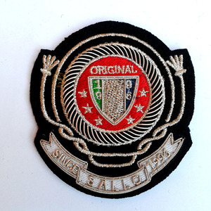 Handmade Bullion Wire Embroidery <b>Badges</b> - Product Image 6