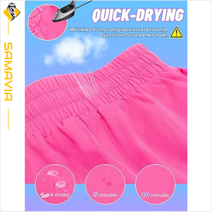 Shorts Deportivos de Mujer de Cintura Alta, Ajustados, con Estampado de Leopardo, de Secado Rápido, Ligeros, Transpirables, 100% Algodón, para Entrenamiento, Envío Inmediato - Product Image 4