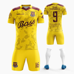 Camiseta de Fútbol Transpirable de Alta Calidad OEM Personalizada con Impresión Digital, Nombre del Equipo y Logotipo Personalizados para Hombre - Product Image 6