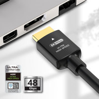 Cable HDMI Profesional 8K 2.1 de PVC, 48Gbps Ultra HD 8K60 4K120 10K HDR EARC HDCP 2.3, Cable HDMI para Proyector, Monitor, PC