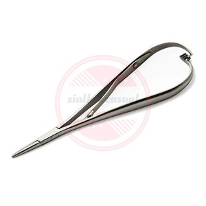 Mathieu Pince élastique pour orthodontie dentaire Pince droite incurvée Porte-aiguille Pince ortho en acier inoxydable - Product Image 4