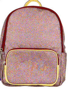 Mochila Brillante Impermeable para Animadoras, Bolsa de Viaje de PU con Purpurina, Logotipo de Equipo Personalizado, Mochila Deportiva OEM para Animadoras - Product Image 1