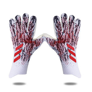 Vente en gros de gants de football professionnels anti-shirk, gants de gardien en latex allemand, protège-mains antidérapants, gants de gardien de but d'entraînement - Product Image 1