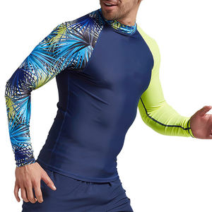 Ropa de entrenamiento Rash Guard para hombre ajustada de alta calidad, la mejor oferta, ropa transpirable - Product Image 1