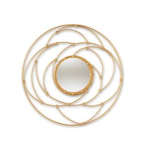 Trending Frame Modern Style <b>Gold</b> Color Finished <b>Wall</b> Decorative Round Shape <b>Mirrors</b> for Home & Bathroom High Quality Frame - Product Image 1