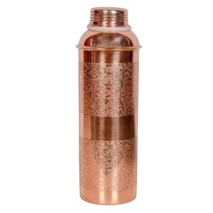Royal Look <b>Drinking</b> Milk Health Benefits <b>Bottles</b> Handcrafted Shiny Polished Copper Water <b>Bottle</b> <b>Drinking</b> Water - Product Image 5