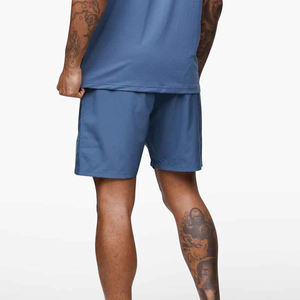 กางเกงขาสั้นผ้ายืดโพลีเอสเตอร์สำหรับผู้ชายกางเกงวิ่งลำลองผ้าสแปนเด็กซ์นุ่มพิมพ์โลโก้ตามสั่ง - Product Image 2