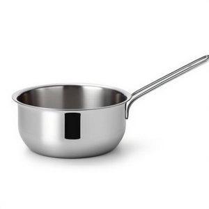 14cm Stainless Steel Saucepan with Glass Lid DUNE 314 Suitable for <b>Electric</b> Induction Ceramic & Enamel Stoves - Product Image 2