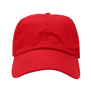 Gorra de béisbol clásica unisex de algodón suave deportivo tamaño ajustable cómodo duradero para todo el año excelente calidad Color rojo - Product Image 4