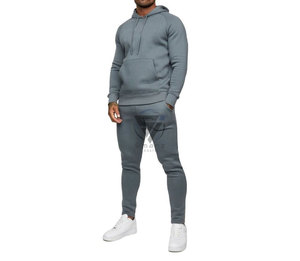 <b>Men's</b> Cotton Casual Sweatpants and Hoodie Set <b>Loose</b> <b>Fit</b> Street Wear <b>Joggers</b> Set Hip Hop Fashion Sweatsuit <b>Man</b> - Product Image 3