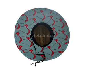 VietChoice Vietnam mejor elección fabricante para sostenible personalizable Acacia sombrero de paja precio competitivo - Product Image 4