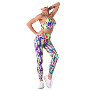 Custom Wholesale Plus Size Tummy Control Yoga Leggings & Fitness Gym Set High-Performance <b>Slimming</b> Activewear for Women - Product Image 6