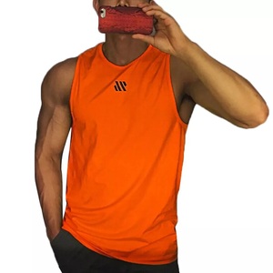 GAF Summer New Style Vêtements de fitness à séchage rapide Débardeur à capuche sans manches et respirant Hommes Gym Wear Vest Loose Shirts - Product Image 1