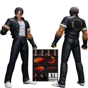 New 1:6 Scale Plastic <b>Action</b> <b>Figure</b> Set King of Fighters Kyo Kusanagi Toy Anime Character Model for Decorative Usage - Product Image 1