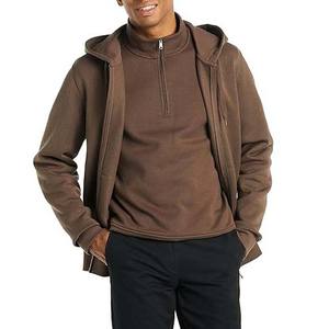 Zipper Hoodies Sweatshirts Oversized <b>Men</b> Zip up <b>Hoodie</b> Manufacturer Plain Streetwear <b>Men</b> Hoodies - Product Image 5
