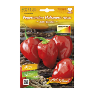 Semi Orto Peperoncino Habanero Rosso - Product Image 1