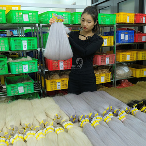 Haute Qualité 100% Cheveux Vietnamiens Bruts Vague Naturelle Extensions De Cheveux En Vrac et Faisceaux Cuticule Intacte Du Fournisseur Du Vietnam - Product Image 3