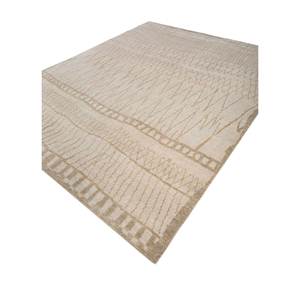 Alfombras de Lana Tejidas a Mano Color Marfil para Uso Doméstico-AKWL-1648(Cs-01) - Product Image 2