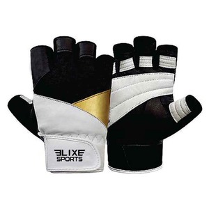 Guantes de Levantamiento de Pesas Unisex ELIXE SPORTS de Poliéster Transpirable con Soporte para Muñeca, Ligeros, Antideslizantes y con Cierre de Velcro - Product Image 2