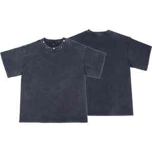 T-shirt vintage à lavage acide, graphique de haute qualité, t-shirt unisexe personnalisé, streetwear lourd - Product Image 4