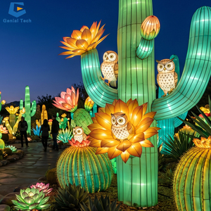 Instalaciones de Iluminación Navideña Llave en Mano, Festival de Luces Botánicas Inmersivas para Parques Temáticos y <span class=keywords><strong>Destinos</strong></span> de Turismo Cultural - Product Image 5