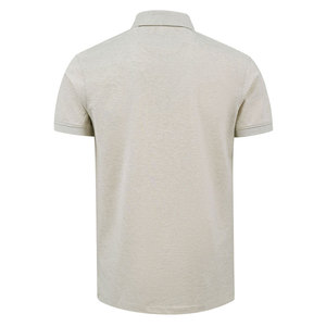 เสื้อยืด100% โปโลผ้าฝ้ายสำหรับผู้ชายเสื้อโปโลผ้าคอตตอนพิมพ์ลายแห้งเร็วของผู้ชายปรับแต่งโลโก้ได้ตามต้องการ - Product Image 4