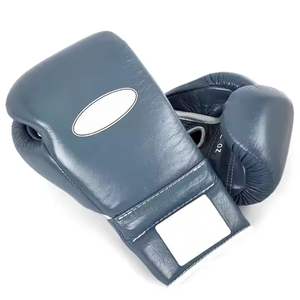 Gants de boxe MMA en cuir unisexe professionnels, couleur personnalisée, 16 oz, antidérapants, imperméables, respirants, fermeture extérieure, haute qualité - Product Image 5