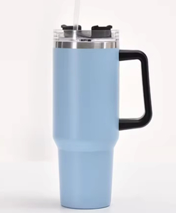 Termo Lune de Acero Inoxidable de 50 oz, Taza de Oficina para Bebidas Calientes/Frías, Aislamiento Térmico de 12 a 24 Horas, Regalo Empresarial, Botella Aislada de 1 Litro - Product Image 1