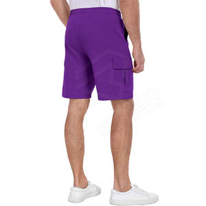Pantalones Cortos Cargo Deportivos para Hombre, Diseño Personalizado, 100% Algodón, Pana, Impermeables, Transpirables, Estilo Urbano, Diseño Liso - Product Image 3